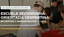Terminar la secundaria y proyectar el futuro